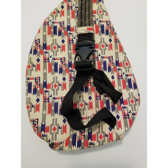 KAVU Sling Bag Crossbody BOHO Aztec Southwestern Adjustable Large Travel - Picture 5 of 7